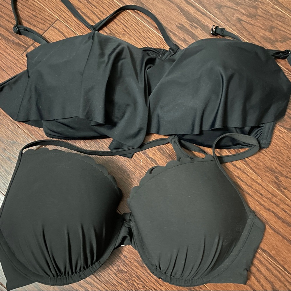 H&M Black Women's Bra Set